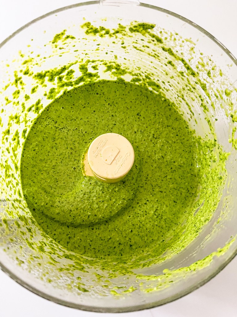Spinach and Basil Pesto - photo