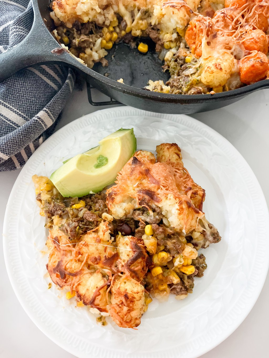 Mexican Tater Tot Casserole