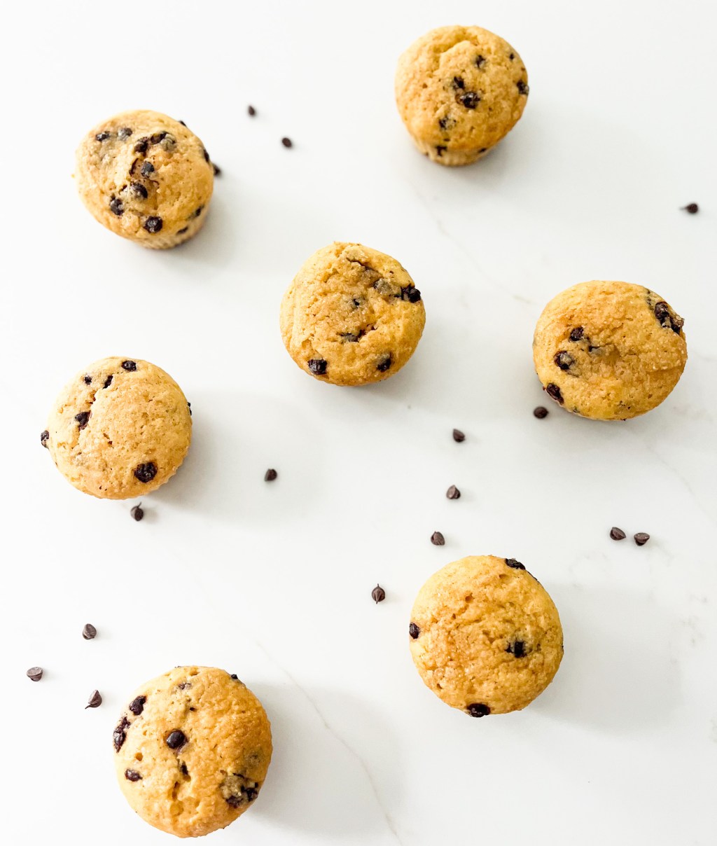 Chocolate Chip Protein Pancake Muffins Gluten Free Adaptable