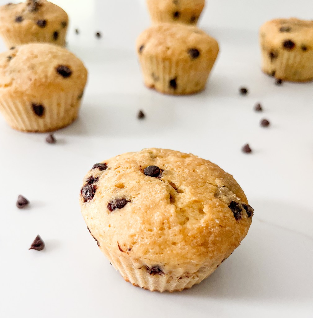 Chocolate Chip Protein Pancake Muffins - photo