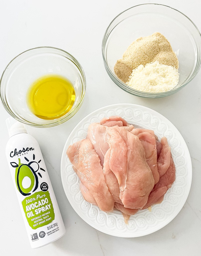 Crispy Air Fryer Chicken Breast Ingredients - Photo