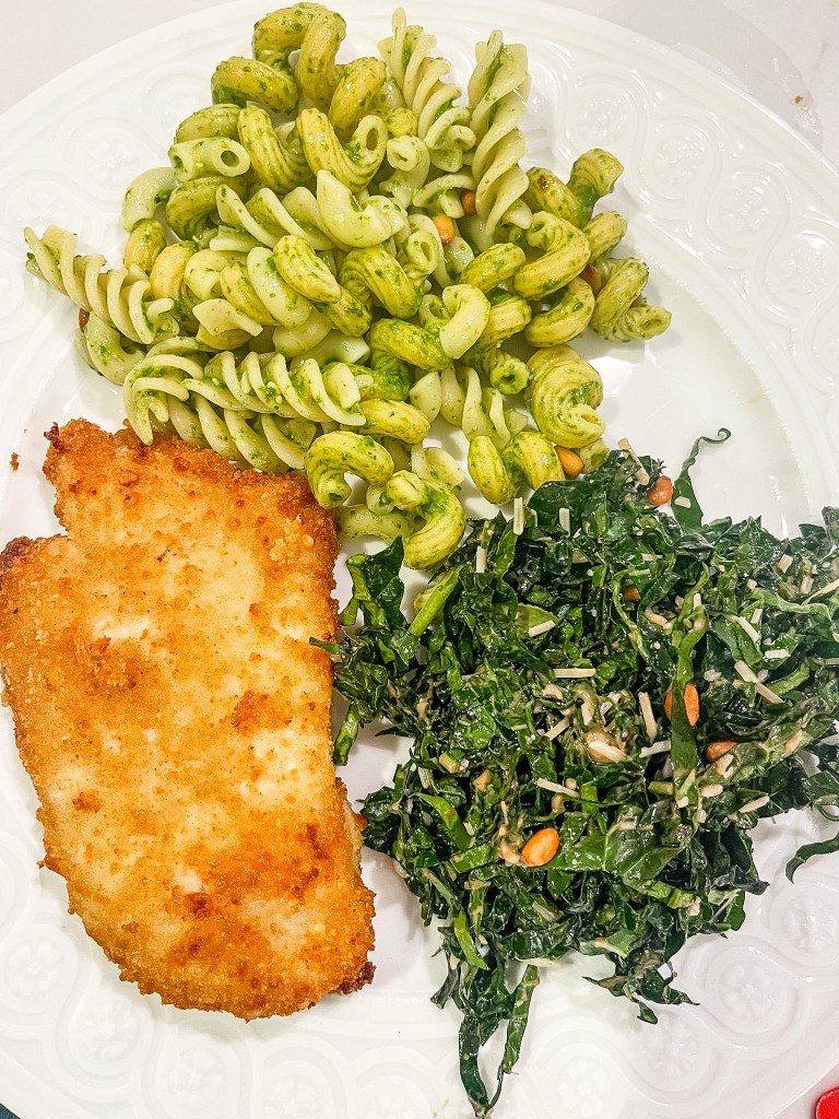 Crispy Air Fryer Chicken Breast Meal - Photo