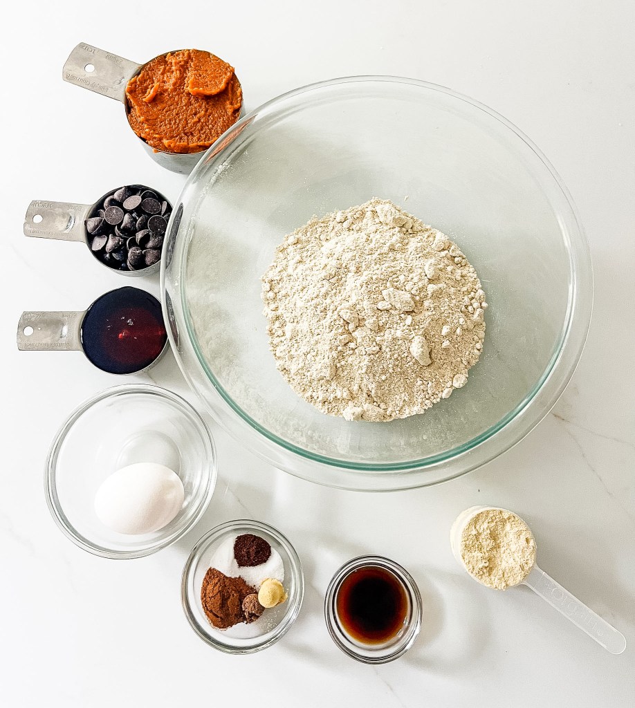 Pumpkin Oat Breakfast Cookie Ingredients - Photo